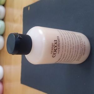 Philosophy Orange Cocoa and Cream Shampoo, Shower Gel, & Bubble Bath 6 Oz